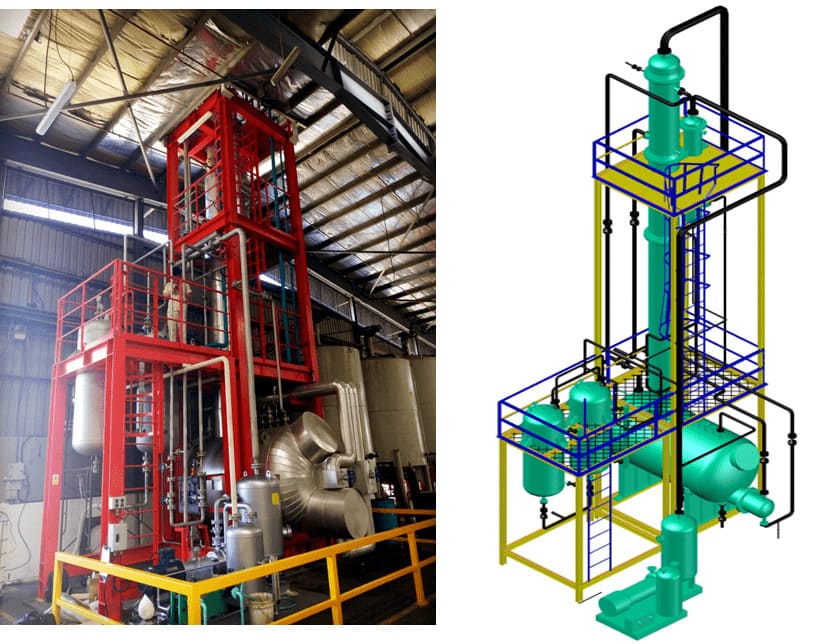 Oil-water Batch Distillation Plant